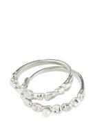 Pilgrim Shift Ring Silver-Plated Silver