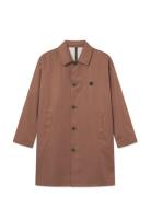 WOOD WOOD Wwbrock Coat Brun