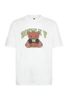 WOOD WOOD Wwasa Bear T-Shirt Vit