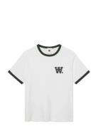 WOOD WOOD Wwparker Tee 25214 Vit
