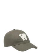 WOOD WOOD Wwaa Felt Patch Cap 25250 Grön