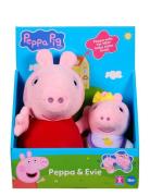 Gurli Gris Peppa Plush 2Pk Rosa