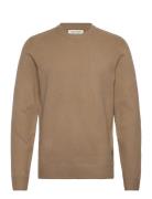 Casual Friday Cfheine Crew Neck Knit Beige
