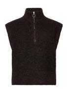 FREE/QUENT Fqgrsnemes-Waistcoat Brun