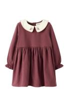 Lil'Atelier Nmfrebel Ls Dress Solid Lil Burgundy
