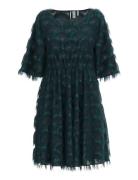 YAS Yaspazilla 3/4 A Line Dress - Show Marinblå