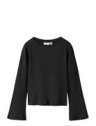 Name It Nkfokalo Ls Short Top Svart