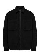 ONLY & SONS Onsalp 14W Rlx 2Pkt Washd Cord Zip Noos Svart
