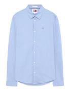 Tommy Jeans Tjm Original Stretch Shirt Blå
