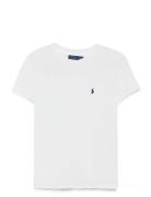 Polo Ralph Lauren Cotton Jersey Crewneck Tee Vit