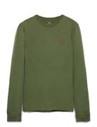 Levi's® Ls Original Hm Tee Bluish Oliv Grön
