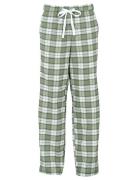 Missya Check Flannel Night Pants Grön