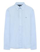 Tommy Hilfiger Core Flex Poplin Solid Rf Shirt Blå