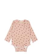 Petit Piao Body L/S Printed Rosa