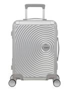American Tourister Soundbox Alu Spinner 55 Silver