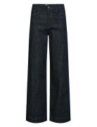 Nümph Nuparis Pant Crop Dark D. Blue Marinblå