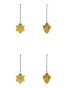 House Doctor Julepynt, Hdheart And Star, Gylden Guld