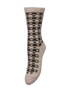 Becksöndergaard Heart Wola Sock Beige