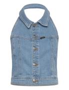 Lee Jeans Double Seamed Halter Blå