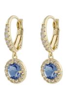 SNÖ Of Sweden Seine Pendant Ear G/Light Blue - Guld