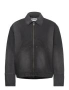 Weekday Relaxed Washed Utility Jacket Grå