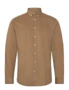 Lindbergh Fine Corduroy Shirt L/S Brun