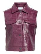 Object Objsalva S/L Pu Vest E Aw Fair 25 Burgundy