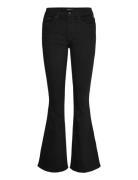 Replay Joella Trousers Flare Regular Waist Svart