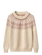 Fliink Nova Bow Pullover Beige