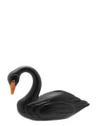 Anna + Nina Black Swan Trinket Box Svart