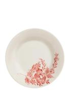 Anna + Nina Whimsical Rose Breakfast Plate Rosa