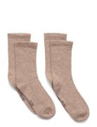 Minymo Baby Wool Socks Beige