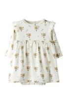 Lil'Atelier Nbflayo Enk Ls Body Dress Lil Kräm