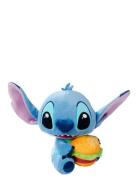 Lilo & Stitch Disney Stitch With Burger Plush Blå