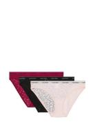 Calvin Klein Bikini 3Pk Burgundy