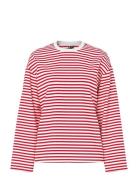 Pieces Pcsadie Ls Top Jrs Noos Röd