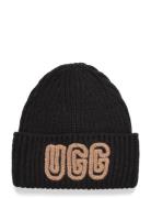 UGG Chunky Crafted Rib Beanie Svart