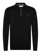 U.S. Polo Assn. Rocky Reg Hz Uspa M Knit Svart