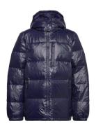 Ralph Lauren Kids Glossed Down Hooded Jacket Marinblå
