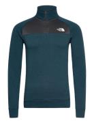 The North Face M Reaxion 1/4 Zip Fleece Blå