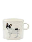 Anna + Nina French Bulldog Mug Kräm