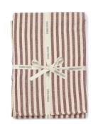 STUDIO FEDER Kori Table Cloth - Cot/Lin Brun