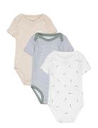Nike 3R-3Pk Bodysuit Beige