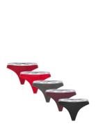 Calvin Klein Thong 5Pk Multi/patterned