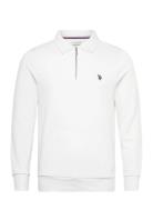 U.S. Polo Assn. Theodor Reg Hz Uspa M Sweat Vit