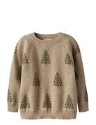 Lil'Atelier Nmngalto Bob Ls Knit Lil Beige