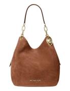 Michael Kors Lg Chain Shldr Tote Brun