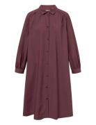 Rue De Tokyo Douka Organic Garment Dyed Poplin Burgundy