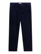 Tommy Hilfiger Corduroy Slim Straight Pant Marinblå