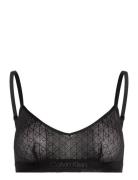 Calvin Klein Unlined Bralette Svart